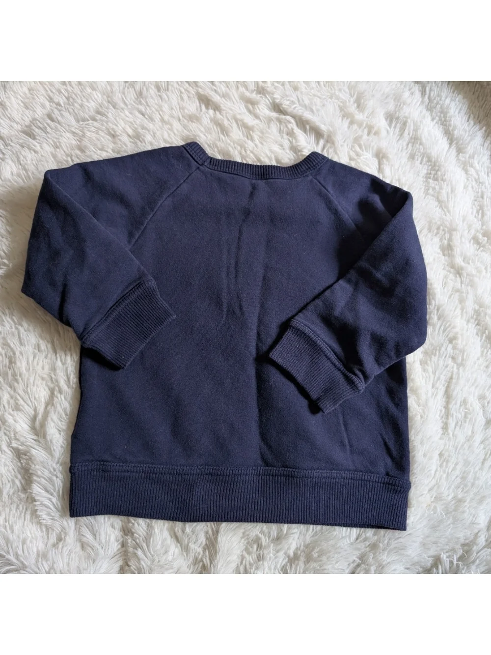 GAP Navy Clue Crewneck Pullover Graphic Sweatshirt Toddler Size 2T